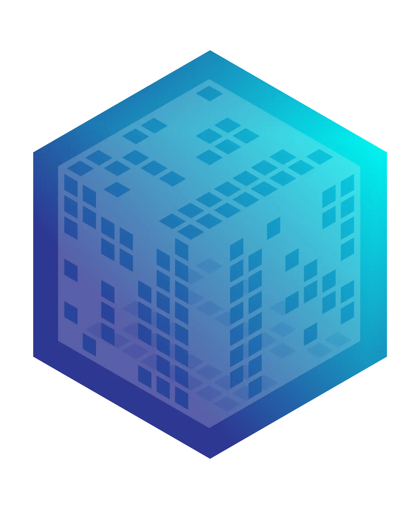 ACSS Gradient Logo Cube